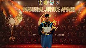 Musmulyadi Harumkan Muba Usai Menerima Paralegal Justice Award